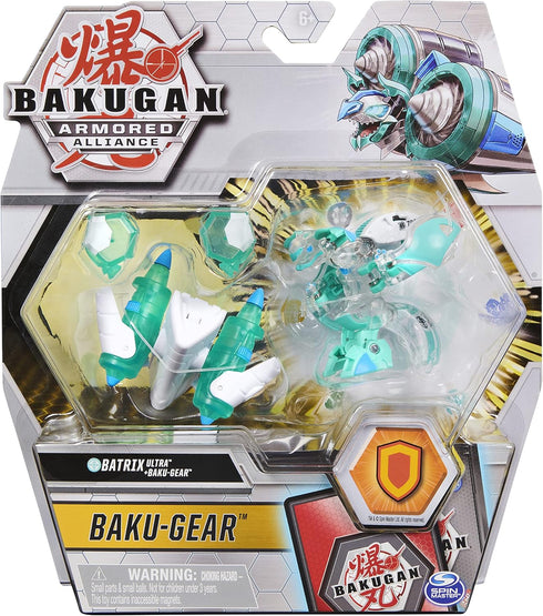Bakugan Ultra Batrix 3-Inch Tall Collectible Action Figure with Transforming Baku-Gear for Kids
