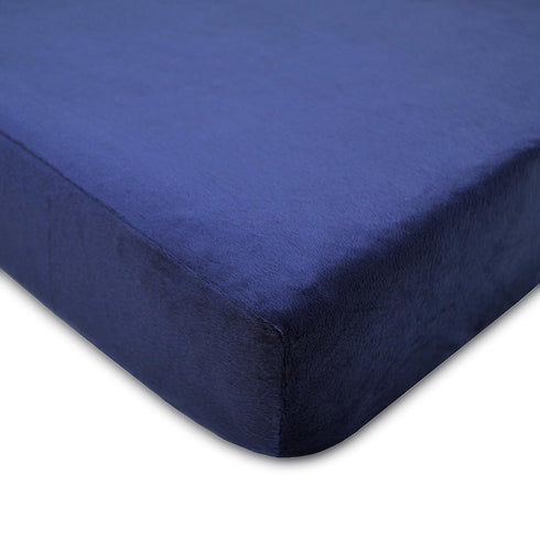 TL Care Heavenly Soft Chenille Fitted Crib Sheet 28" x 52", Warm and Cozy