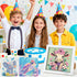 ADEFCSD 6-piece Set 5D Set, 6x6 inches Adult Diamond Painting Suitable for Children Beginners, Cute Animal DIY Diamond