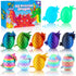 ENJOYJOY 12PCS 3D Printed Dragon Eggs, Easter Egg Fillers for Easter Basket
