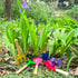 Kids Gardening Tools Set, 5PCS Metal Gardening Tools with Wooden Handle, Safe Beach Sandbox Toy