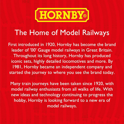 HORNBY R8206 Hobby Train Tracks - Power Track Straight Track Pieces - Small Scale Model Accessories for Train, Electric