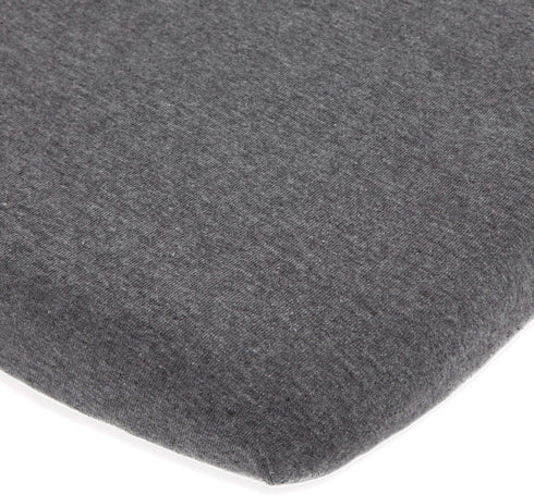 Bassinet Fitted Sheets - Compatible with Chicco Lullago and Close to You 3-in-1 Sleeper - Soft Jersey Cotton - Grey