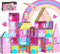 GobiDex Princess Magnetic Doll House Building Toys for Girls 3+, Pink Magnet