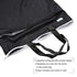 wegreeco Large Black Reusable Hanging Wet Dry Cloth Diaper Bag