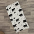 Organic Baby Changing Pad Cover - Muslin Fitted Cover for Boys, Soft and Breathable, Baby Bear Woodland