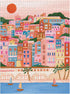 Galison French Riviera – 1000 Piece Puzzle Fun and Challenging Activity with Bright and Bold Artwork of French Architecture by The Sea for Adults and Families