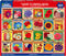 White Mountain 1000 Piece Jigsaw Puzzle Colorful Flower Collage Puzzles with Large