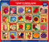 White Mountain 1000 Piece Jigsaw Puzzle Colorful Flower Collage Puzzles with Large