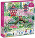Galison Michael Storrings Japanese Tea Garden Puzzle, 300 Pieces, 21.25” x 16.14'' - Family-Friendly Illustrated Art