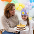 BONNYCO Mermaid Birthday Crown with Interchangeable Numbers 0 to 9, Themed Figures for Girls Birthday Gifts