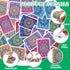 Zubebe 24 Pack Playing Cards - Vibrant Colors Mandalas Theme Poker Size Standard Index Playing Cards for Card Activities