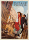 MyPuzzle Italy: Rome by Vespa, Vintage Poster - Premium 1000 Piece Jigsaw Puzzle for Adults