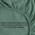 24" x21" Pack 2 Pack 100% Onacosht Muslin Bassinet Sheets Compatible with Graco n-Play Dome LX Bassinet, Small Round