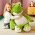 IKASA Large 30" Frog Stuffed Animal Plush Toy, Giant Cute Jumbo Soft Toy for Kids