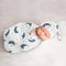 Sweet Jojo Designs Moon Star Baby Boy Girl Cocoon and Beanie Hat