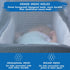 Mosquito Net for Stroller Baby Mosquito Net Perfect Bug Net for Strollers, Bassinets, Cradles, Playards, Pack N Plays and Portable Mini Crib, Baby Insect Netting, Blue
