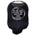 Car Seat 5 in 1 Cover, I'm Cute & Cuddly But Please Don't Touch Little Me (Black)