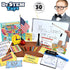 Set 30 Set Dr. STEM Toys - Play Teacher Role-Play Includes Reusable White Board, Bell, Report Cards, for Home