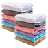 SWEET DOLPHIN 12 Pack Baby Muslin Washcloths - Soft Face Cloths for