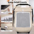 Summer Rquite Car Seat Cover Baby, Carseat Covers Girl Boy, Breathable Muslin Cotton, Large Mesh Window, Infant Car