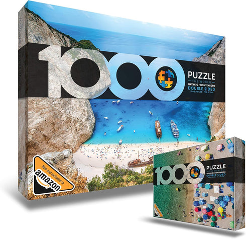 Double Sided Beach Puzzles for Adults - 1000 Pieces and Up - Rompecabezas para Adultos - Casse Tete