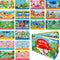 SpriteGru 28 Dry Erase Activities Book, Reusable & Erasable Game Pad, Explore