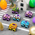 12 JOYIN Pcs Easter Eggs Filled with Pull Back Monster Cars, Easter Trucks Cars for Kids Egg Hunt, Basket Stuffers