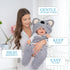 0-6 BYDOOO BD Baby Swaddle Blanket Koala Months Cute Organic Ultra Soft Plush Stuff Must Have Infants Girls Boys
