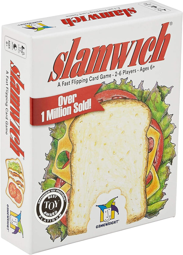 Gamewright Slamwich, A Fast Flipping Card Game for Kids Ages 6 and Up, Great for Family Game Night!
