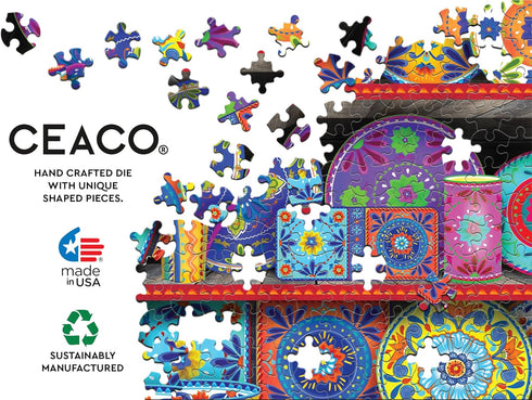 300 Ceaco - Tracy Flickinger - Fiesta! - Oversized Piece Jigsaw Puzzle