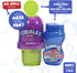 Fubbles Bubbles No-Spill Bubble Tumbler for Kids | Includes 6oz Bubble Solution & Wand (Pack of 3)