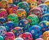 Springbok's Sugar Skulls 1000 Piece Jigsaw Puzzle - Colorful Display of Painted Skulls, Mexican Folk Art