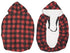 Red and Black Plaid Snuggle Cover for Babies