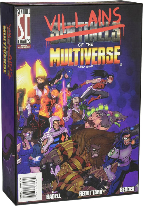 Greater Than Games: Sentinels of The Multiverse - Villains of The Multiverse Strategy Board Game