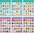 2-in-1 24 6+ Got It! The Catholic Bingo Game - Saints & Church Edition - Double-Sided Laminated Cards with Real Chips
