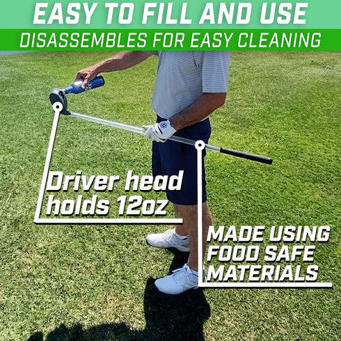 GoPong Beer Bomber Golf Club Beer Bong, Ultimate Novelty Party Gift for Golfers