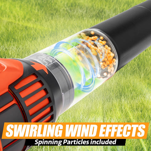 lalalark Set 3-5, JOVA Mighty Force Kids Leaf Blower, Kids Gardening with Realistic Sounds, Lights and Wind, Outdoor