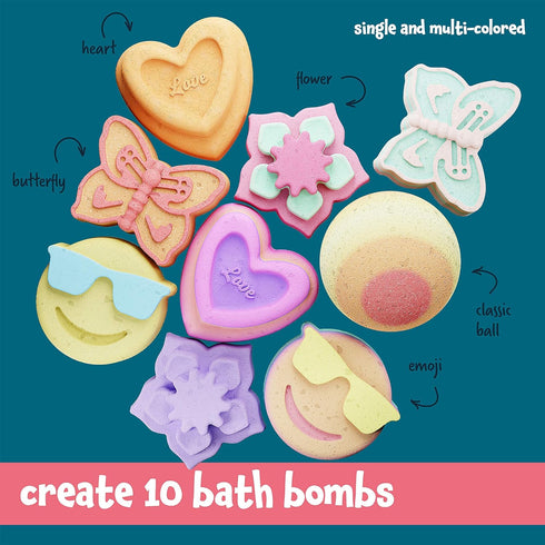 Soap & Bath Bomb Making Kit for Kids, 3-in-1 Spa Science Kit, Easter Craft Gifts for Girls & Boys Age 6-12