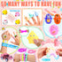 OCTERIC 360 Set 120 240 Pcs Prefilled Easter Egg Toys Include Pastel Color Plastic Eggs Filled with Assorted Mini