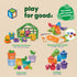 Learning Resources Growing Greenhouse Playset - Color and Number Eco Friendly Preschool Learning Toys for Ages 18+
