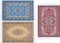 SAMCAMI Dollhouse Accessories Woven Carpet, 1/12 Scale Doll House Accessories and Furniture,
