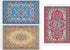 SAMCAMI Dollhouse Accessories Woven Carpet, 1/12 Scale Doll House Accessories and Furniture,
