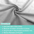 American Baby Company 100% Natural Cotton Jersey Knit 18" x 36" Cradle/Bassinet Sheet - Fitted, Blue/Gray/White
