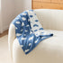 Gift(30x40 Inches,Bouncy Berkshire Baby Blanket,Ultra-Plush Reversible Chenille Knit Toddler Blanket,Cute Pattern