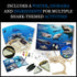 WILD ENVIRONMENTAL SCIENCE Extreme Sharks of the World Craft Kit - Study Models and Dioramas for Ages 6+