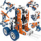 12-in-1 STEM Kit Toy for Kids - 152 Piece Construction Building Set for Boys and Girls Ages 4-12