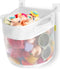 Bath Toy Storage - 4.15 Gallons Bath Toy Holder with Bottom Zipper for Quick Access Baby Bath Accessories