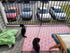Kidkusion Deck Guard, 16' L x 38" H, Outdoor Balcony and Stairway Safety Net, Black