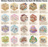 Krttwwx 20 Sets 3D DIY Sticker Scene Collection Book for Kids Adults Cute Make Your Own Shop House Stickers for Gifts